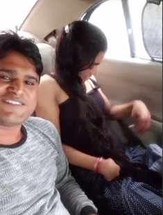 Hot Indian Lover Sex In Car with clear audio and moaning