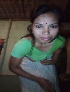 Assamese girl teasing her lover with pussy show