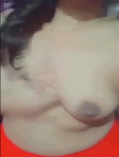 Sexy Babe Pressing Boobs And Fingering Part 2