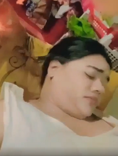 Sexy Babe Pressing Boobs And Fingering Part 4