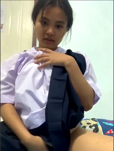 Desi School Girl Fingering In School Uniform