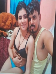 Newly Married Couple Fucked Like Horny In Bedroom & Moaning 1