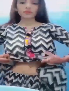 Beautiful Gf Showing And Playing With Her Big Boobs 1