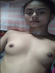 Cute Slim Village Girl Showing Lover