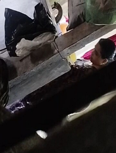 Village Mom Changing After Bath