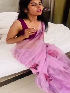 Beautiful Sexy Indian HouseWife Smoking Riding